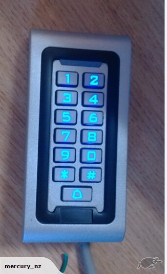 Single door standalone Keypad & Card Reader